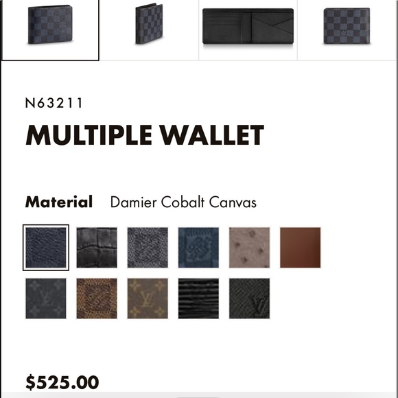 LV black gray wallet - Picture 4 of 4